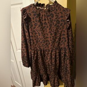 Long sleeve dress. Size medium